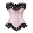 thumbnail image 1 of Faja moldeadora de encaje con cremallera lateral estilo europeo y americano Faja moldeadora bordada, 1 of 5