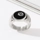 thumbnail image 3 of 8 Ball Pool Ball Ring,Adjustable Number Black 8 Eight Pool Billiard Ring, for Pool Lovers, Billiards Men'S Ring, 3 of 5