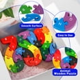 thumbnail image 4 of Rompecabezas Lovestown Alphabet Building Blocks Animal, 4 of 6