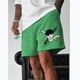 thumbnail image 5 of Pantalones cortos deportivos de fitness con cintura elástica y diseño digital 3D de moda de verano para hombre, 5 of 5