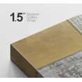thumbnail image 4 of PixonSign Canvas Print Wall Art Yellow Colorblock on White Industrial Surface Abstract Shapes Digital Art Modern Art Alternative Dramatic Multicolor Dark for Living Room, Bedroom, Office - 12"x18", 4 of 5