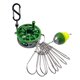 thumbnail image 1 of Cerradura De Pesca Hebilla de bloqueo de pesca portátil suave con carrete accesorios para exteriores (verde) Ehuebsd Para Estrenar, 1 of 9