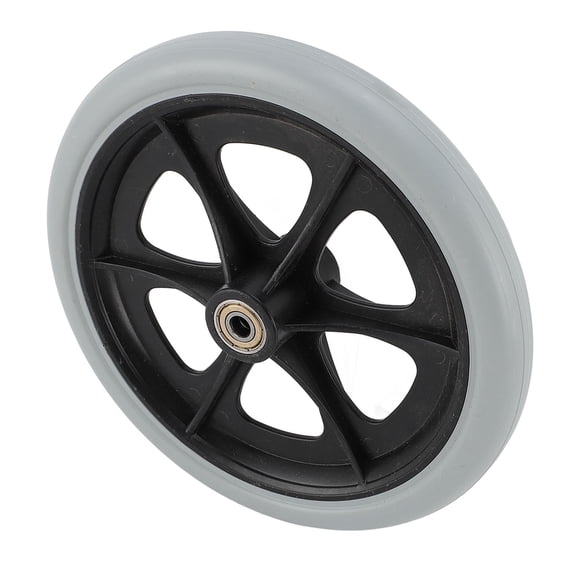 Reemplazo de Ruedas de Silla de Ruedas, Rodamiento de Metal de 8 Pulgadas con Ruedas Eléctricas de Silla de Ruedas Eléctricas Resistentes Al Paciente