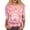 Beige, variant on Womens Easter Tops Crewneck 3/4 Length Sleeve T Shirt Funny Bunny Print Family Gifts Dressy Tee Soft Casual T-Shirts, #01 Earthy Yellow, XXL