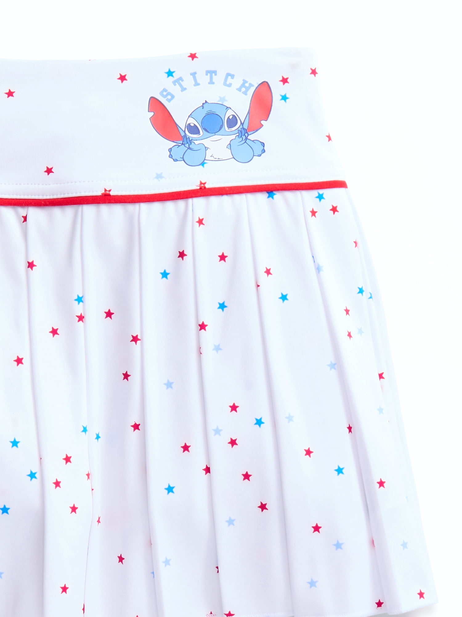 Disney Stitch Girls Active Pleated Skort, Sizes 4-12
