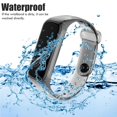 thumbnail image 2 of Methold Correa de reloj de repuesto compatible con Fit2 Soft Clear TPU Color Wristband Electrónica Numero 5, 2 of 6