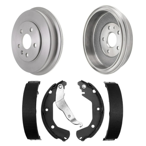 Detroit Axle - Rear Brake Kit for 2012-2019 Chevy Sonic 2013-2022 Trax, Brake Drums Brakes Shoes 2014 2015 2016 2017 2018 Replacement