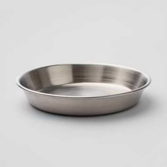 Matte Stainless Steel Cat & Dog Dish Bowl - Silver - 13.2oz