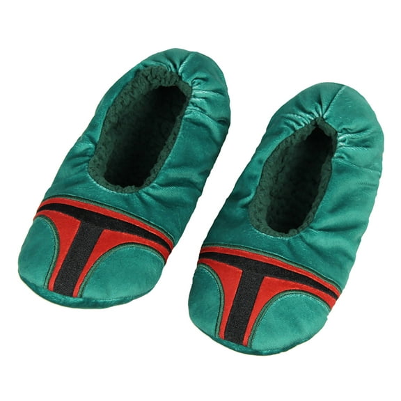 Star Wars Boba Fett Slippers Embroidered Helmet Slipper Socks With No-Slip Sole For Women Men