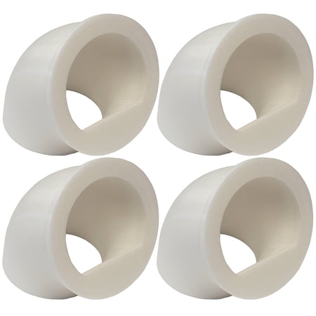 4 PACK OF QUAIL & CHICK PORT FEEDER NO WASTE FEED SAVER DIY CHICKEN COTURNIX USA
