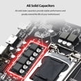 thumbnail image 4 of Conjunto de placa base LGA1200 placa base de computadora 64GB Max H410 placa base de escritorio para Core I3/i5/i7, 4 of 5