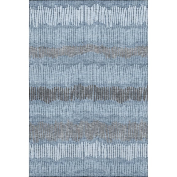 Dalyn Rugs Premium Machine Washable Mayfield AMF889 Blue 3' x 5' Rug