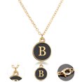 thumbnail image 4 of Collier pour Femmes Simple A à Z Pendentif Collier Charme Collier Clavicule, 4 of 6