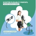 thumbnail image 4 of Scooter Patin del Diablo Plegable y Ajustable Para Jovenes y Adultos, Patín del Diablo con Manubrio Ajustable, 2 Ruedas, 4 of 9