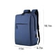 thumbnail image 3 of Fasiaou Laptop Backpack, Business Anti Theft Slim Sturdy Laptops Backpack with USB Charging Port, Water Resistant College School Computer Bag Gift for Men & Women Fits 15.6 Inch Notebook,Dark Blue, 3 of 6