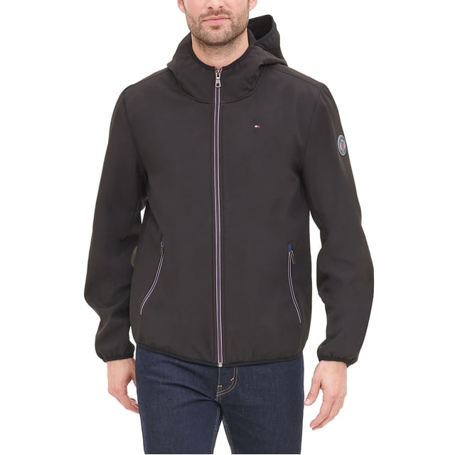 Chaqueta Tommy Hilfiger con capucha Performance Soft Shell para hombre