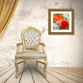 thumbnail image 3 of Baker, Micha 12x12 Gold Ornate Wood Framed with Double Matting Museum Art Print Titled - Poppy Story I, 3 of 4