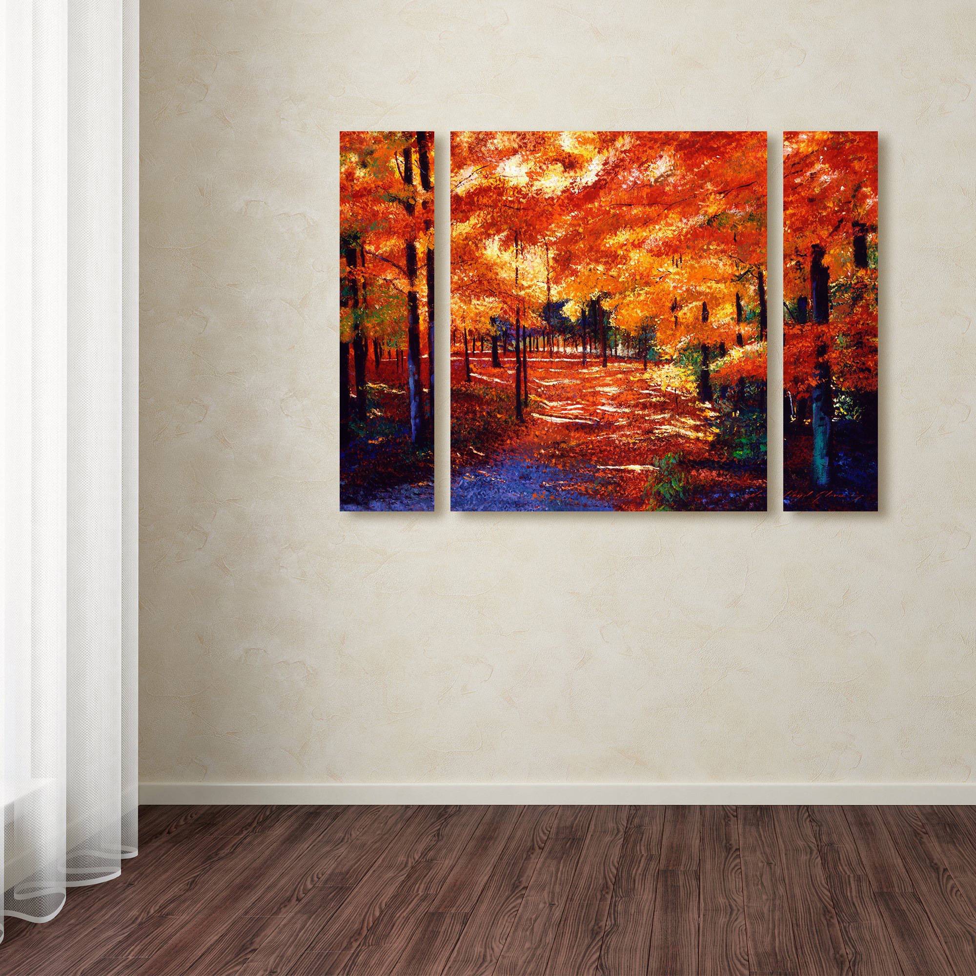 David Lloyd Glover "Magical Forest" Multi Panel Art Set