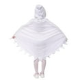 thumbnail image 6 of Joyfy Girls Smiling Ghost Costume, Scary Halloween Costume for Kids, Toddler Ghost Cloak Cape for Halloween Dress Up Cosplay, 6 of 6
