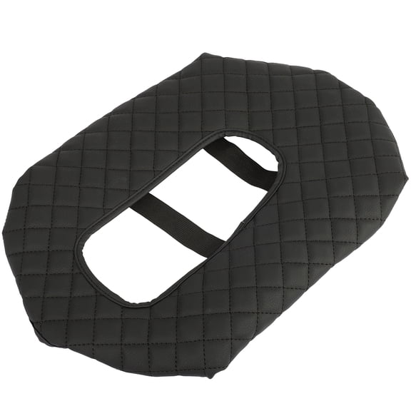 cciyu Black Jump Seat Armrest Cover Replacement fit for 2019-2025 for Chevy Silverado GMC Sierra Accessories Center Console Cover