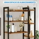 thumbnail image 4 of Estantería Sobre el Inodoro, Organizador de Baño de 7 Niveles Ajustable, Mueble para Inodoro, Ahorro de Espacio con Ganchos, Estantería de Baño Multifuncional Se Adapta a la Mayoría de los Inodoros, 4 of 9