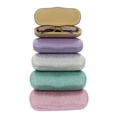 thumbnail image 4 of Matrix Hard Glasses Case For Women, Fits Small To Medium Frames, Seafoam Green Pixels, 4 of 4