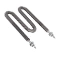 thumbnail image 3 of Stainless Steel W-Shape Finned Heating Element, 2500W 380V, 400mm Single-Side Tube Length, 160mm Center Distance, 12mm Diameter with M18x25 Thread – Efficient, Uniform Heating for Ovens, Baking, Food, 3 of 6