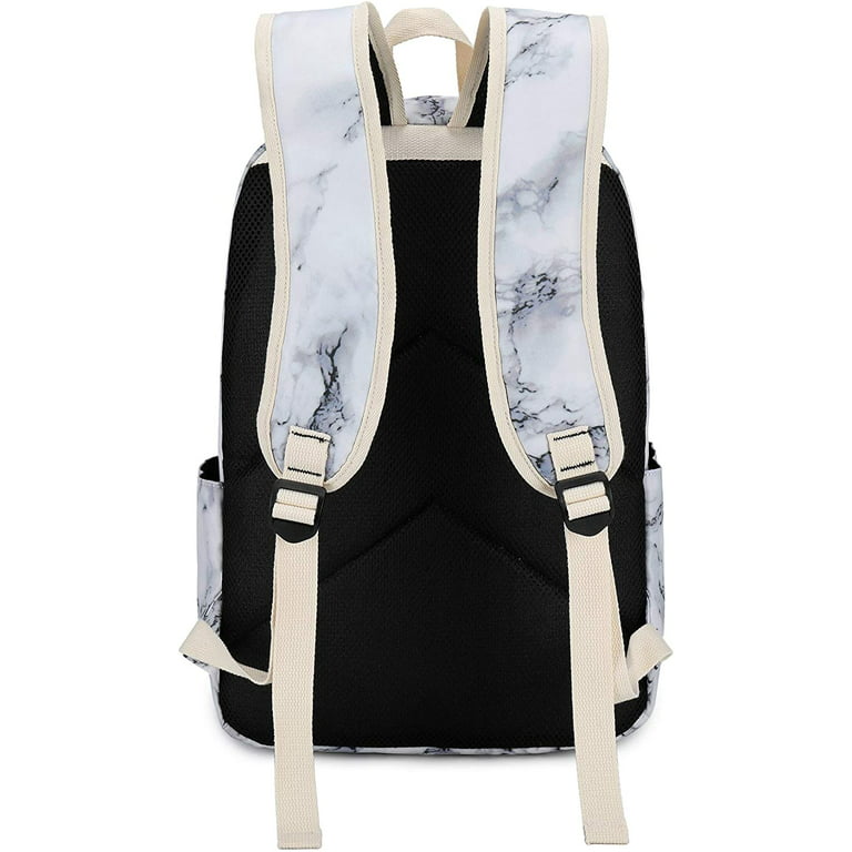 School Backpacks for Teen Girls Marble Bookbags Set Schoolbag with Lunch Box  and Pencil Case - Yahoo Shopping