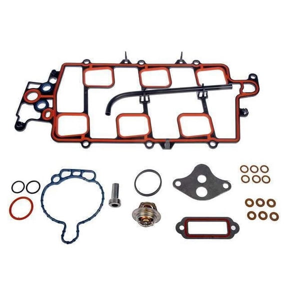 Intake Manifold Gasket Set - Compatible with 2005 - 2009 Buick LaCrosse 3.8L V6 2006 2007 2008
