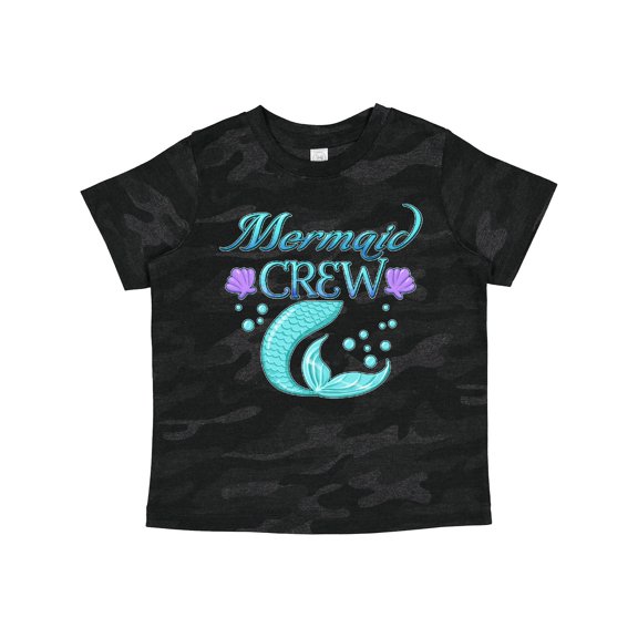 Inktastic Mermaid Crew Boys or Girls Toddler T-Shirt