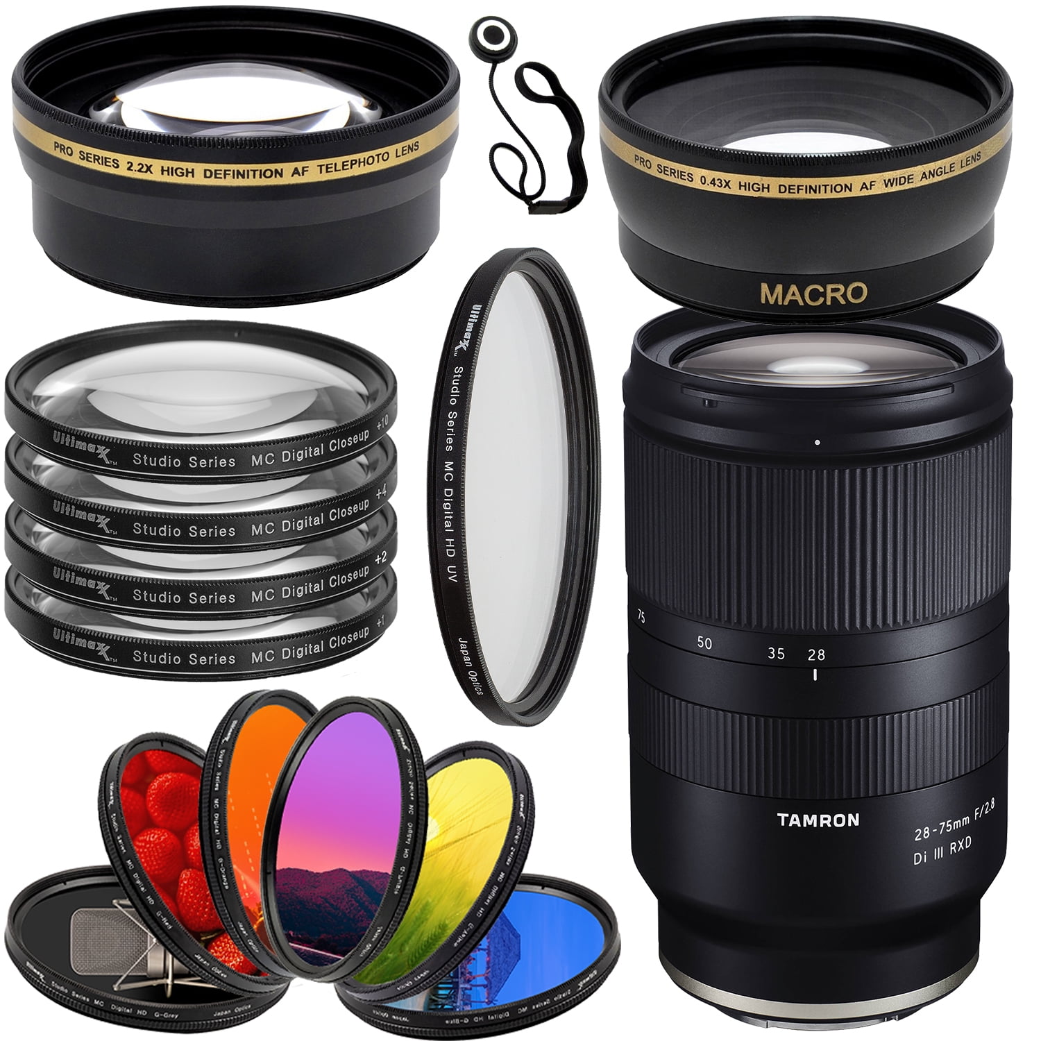 Tamron 28-75mm f/2.8 Di III RXD Lens for Sony E with Essential