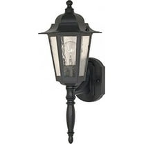 Nuvo 60-987 - Cornerstone - 1 Light - 18" - Wall Lantern - w/ Clear Seed Glass