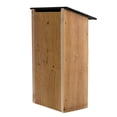 thumbnail image 2 of S&K BH50 Printed Cedar Bat House,Two Chamber Outdoor BatShelter for Upto 50Bats,Cedar Backyard BatRoost with Grooved Interior,Heat Absorbing Black Roof and Wall Post or Tree Mount Design,Made in USA, 2 of 8