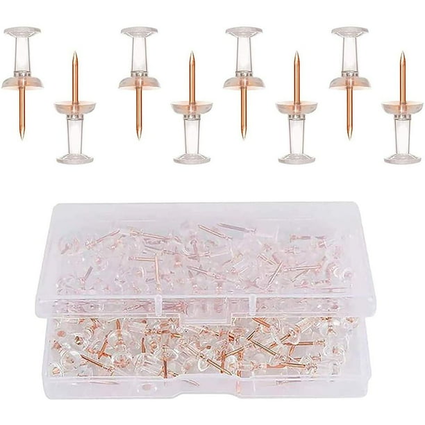 1 Caja De Chinchetas De Resina Para Tablero De Corcho, Chinchetas
