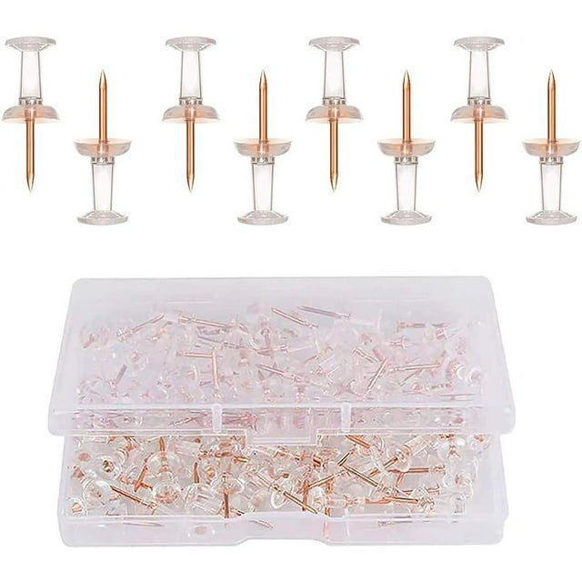 60 Pcs Épingles à Pouce pour Tableau Mural en Liège Carte Calendrier Photo Projets d'Artisanat Maison Bureau