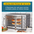 thumbnail image 3 of Horno Gourmet Elite Gourmet modelo ETO-4510M Convección 120 V, 3 of 8