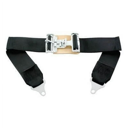 Scott Drake SB-RAce 1965-1973 3" Race Style Lap Belt Black
