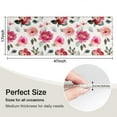 thumbnail image 5 of Pioneer Flower Floral Print Pattern Kitchen Rug Mat,Kitchen Runner Rugs Non Skid Washable,Decorative Kitchen Floor Mats for Kitchen,Sink,Laundry,17"X47", 5 of 5