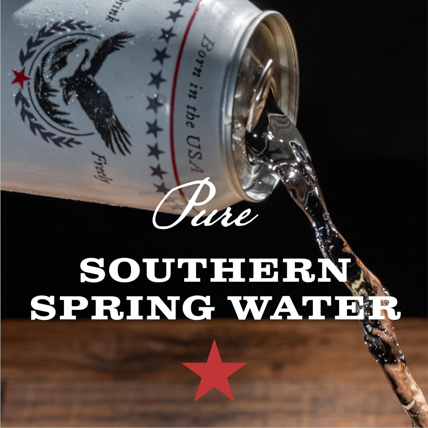 (2 pack) Free Bird Southern Still Spring Water, 12 fl oz, 12 Pack Cans