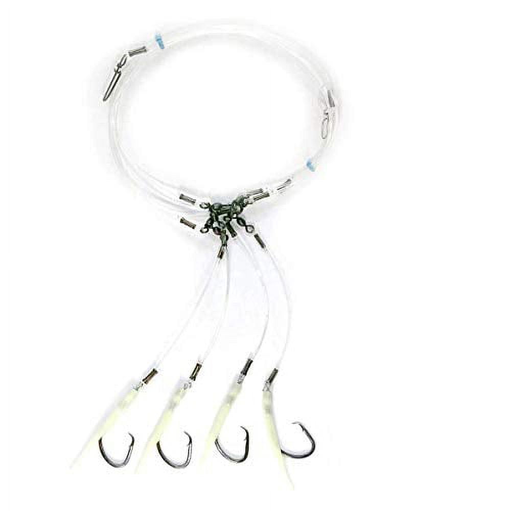 R+R Deep Drop Rigs 5/0 Black Mustad Circle Hook, DDR50