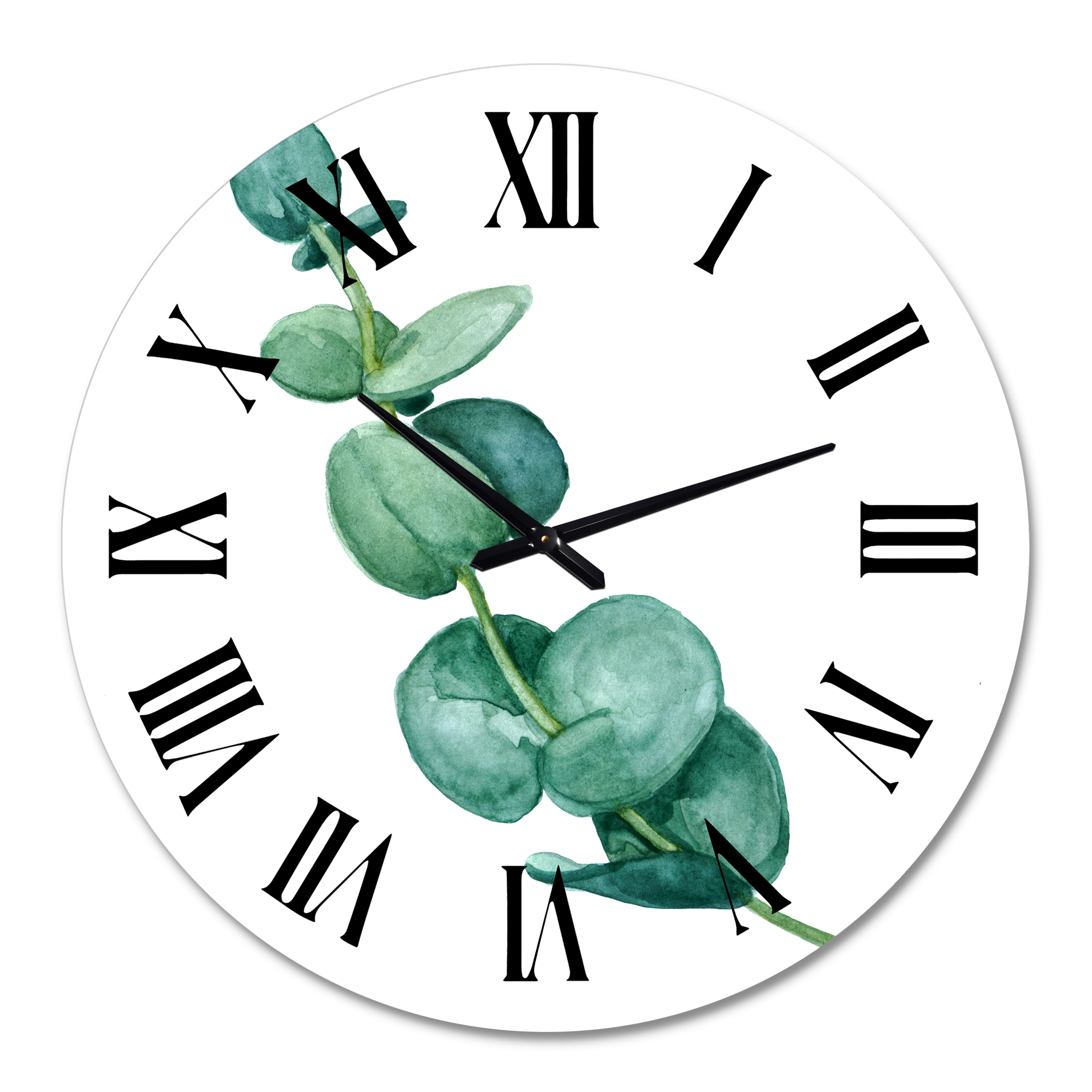 Designart 1 in Quartz Traditional Wall Clock