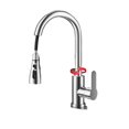 thumbnail image 1 of Pull-out Kitchen Faucet Hot and Cold Two-in-one Household Extension Splash-proof Ceramic Spool, 1 of 7
