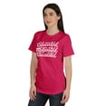 thumbnail image 4 of Inkmeso T-shirt Col Rond Drôle pro-Vaccin Éduqué et Motivé pour Femmes, 4 of 8