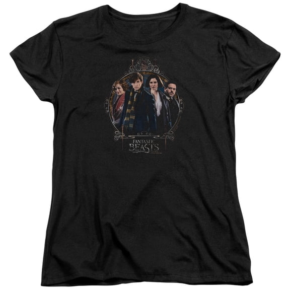 Fantastic Beasts - Group Portrait - Women's Short Sleeve Shirt - Small