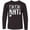 AB-Black, variant on Inktastic Cincinnati, Ohio Distressed Font Long Sleeve Youth T-Shirt