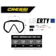thumbnail image 5 of Visor Máscara Adulto CRESSI  Liberty Negro Mono Lente Transparente, 5 of 5