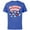 Royal Heather, variant on Disney Mickey and Minnie Always Moving Retro - Short Sleeve Cotton T-Shirt for Adults - Customized-Black