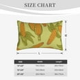thumbnail image 6 of Haiem Pillowcase for Hair and Skin Queen - Corn Printed Soft Pillowcase with Envelope Closure-16"x24", 6 of 9
