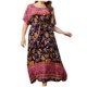 thumbnail image 1 of Vestido Corto de Verano de Encaje de Gran Tamaño Hasta Temperame Printi Manga Corta Cuello Redondo, Vestido Casual para las Mujeres, 1 of 6