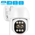 thumbnail image 1 of ICSEE-cámara IP de seguridad para exteriores, videocámara de doble lente de 4MP, 2K, WiFi, PTZ, autoseguimiento, visión nocturna a Color, videovigilancia CCTV, 1 of 3